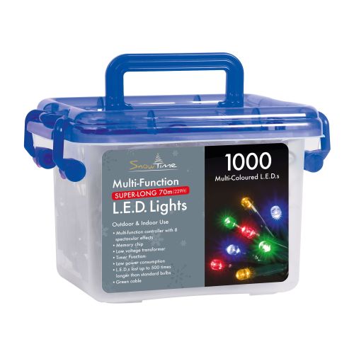 1000 Multi-Colour LED Multi-Function Lights with Timer