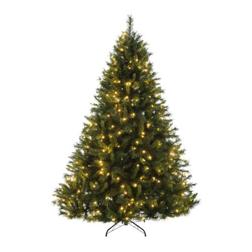 6ft (180cm) Pre-Lit Victoria Pine Artificial Christmas Tree