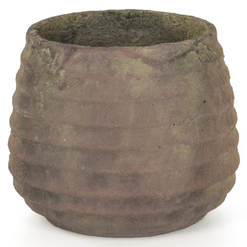 V-Pot Taupe Round Pot