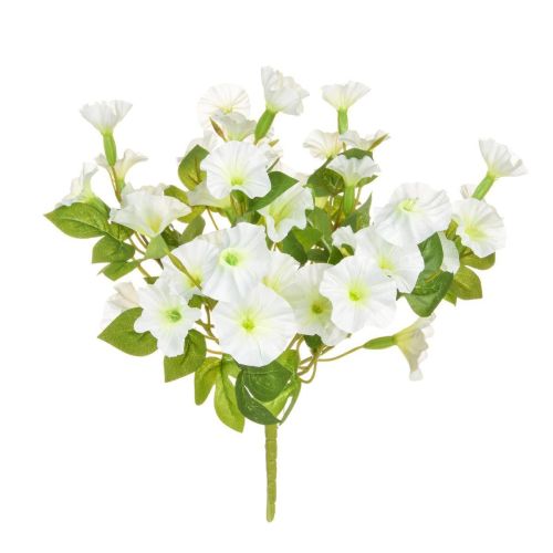 34cm Flowering Petunia Bush - White