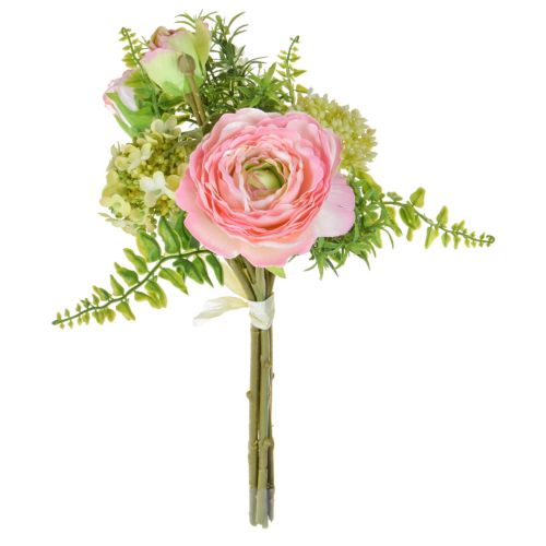 (31cm) Bouquet Ranunculus Pink