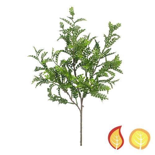 55cm Foliage Rain Locust Green (Fire Resistant & UV Protected)