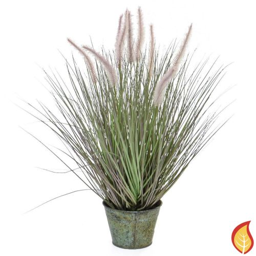 58cm Dogtail Grass A with Pot (Fire Resistant)